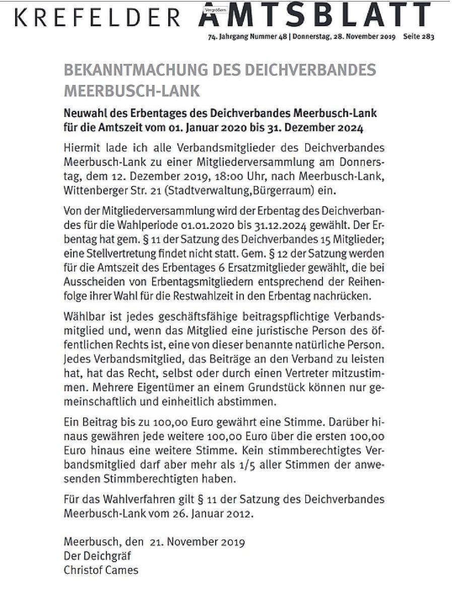 Amtsblatt Krefeld - Screen zusammengesetzt Amtsblatt Krefeld - Screen zusammengesetzt